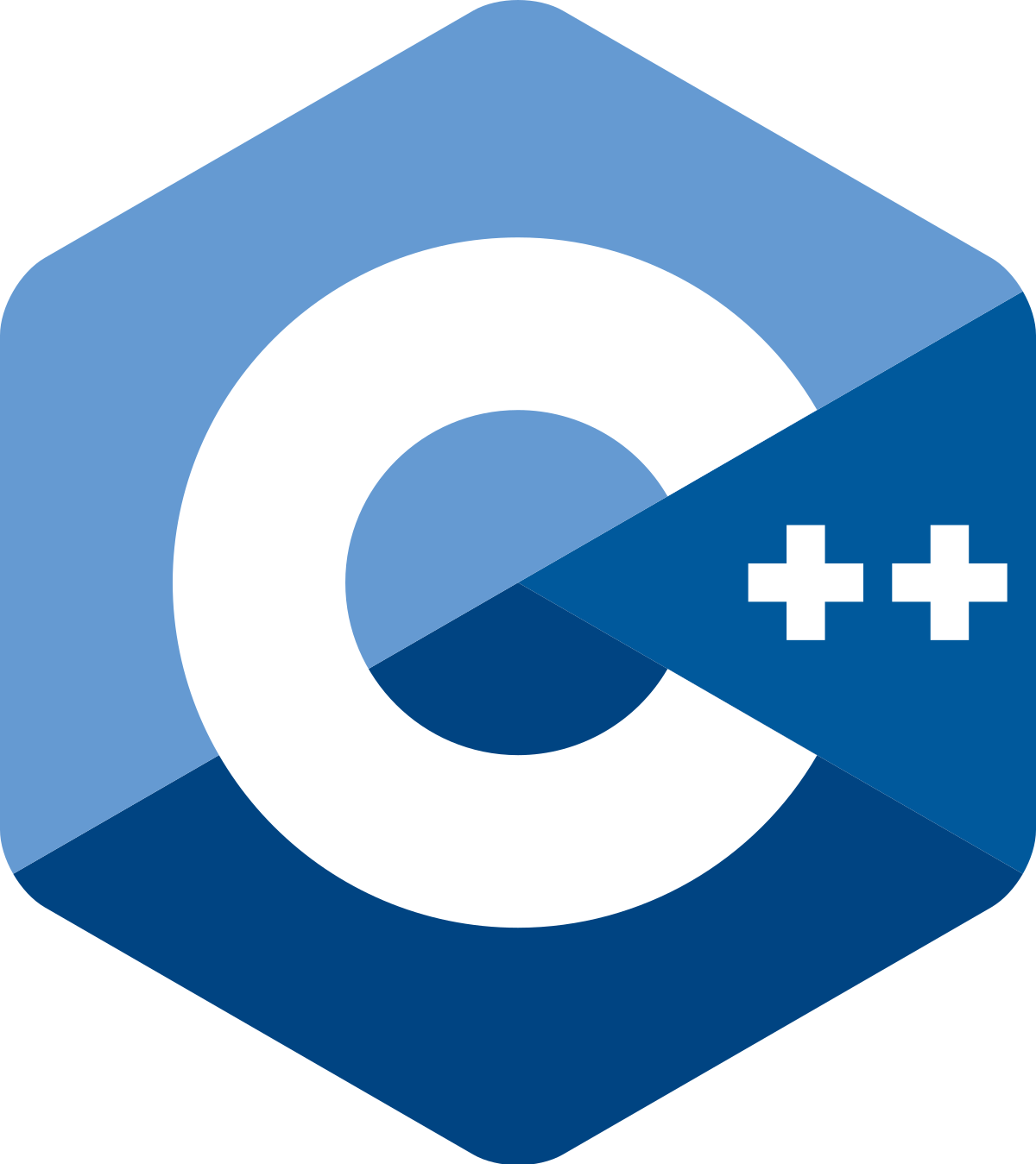 C++ logo.